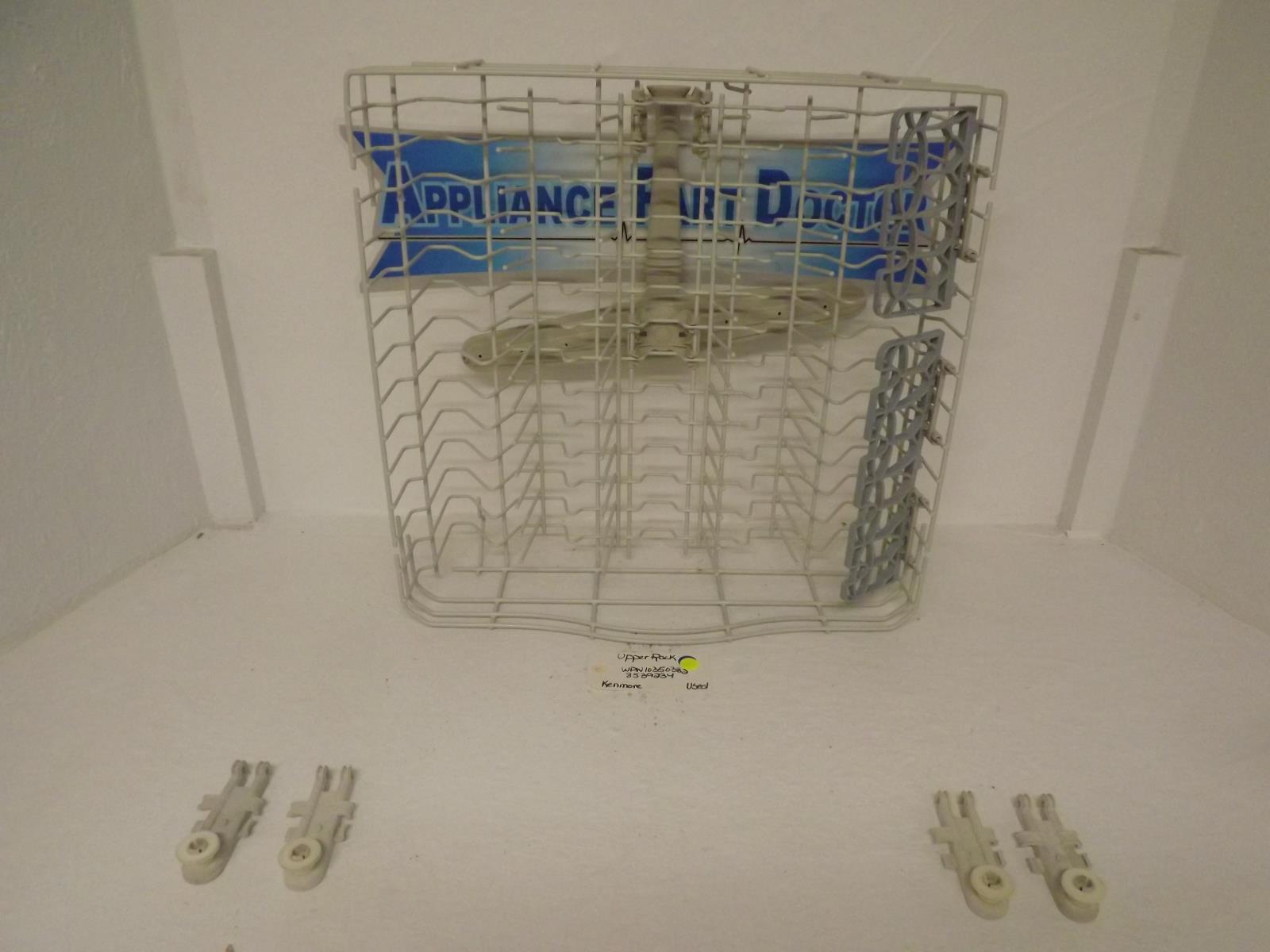 Kenmore Dishwasher WPW10350382 8539234 Upper Rack Used Kenmore Dishwasher WPW10350382 8539234 Upper Rack Used
